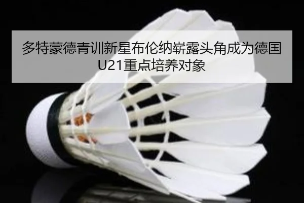 多特蒙德青训新星布伦纳崭露头角成为德国U21重点培养对象